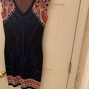 Multi-color Bandage dress